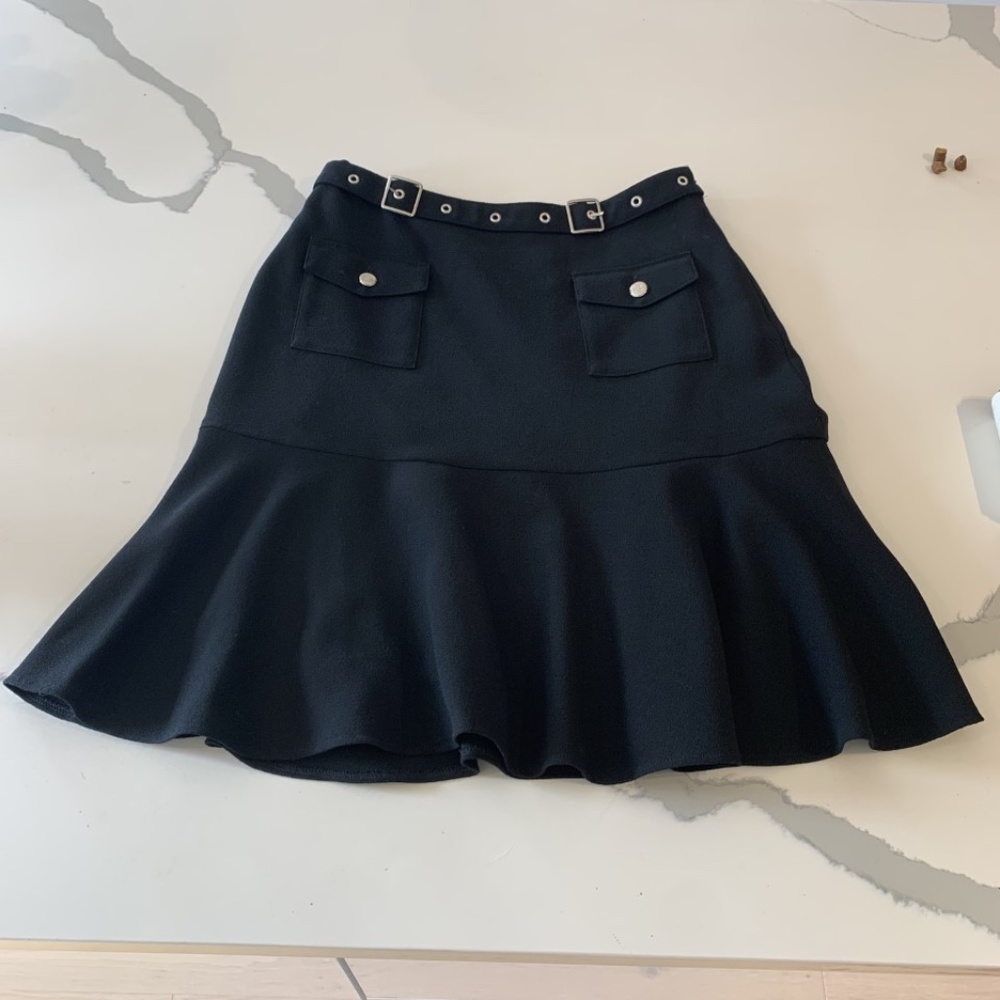 Mint condition Escada virgin wool mini skirt